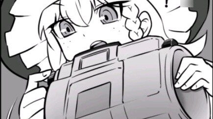 【Touhou Handwriting】Marisa picks up the Pip-Boy