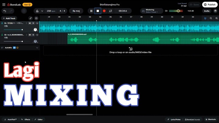 TEST NGEDIT DI BENLEP 🎙️🎧 Shin Takarajima “Sakanaction” ✨