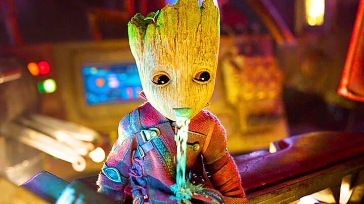 Marvel’s beloved pet Groot is just too cute!