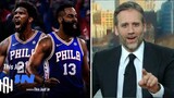 Max: "Joel Embiid, 76ers are so happy that Ben Simmons is gone, now they can win it all with Harden"