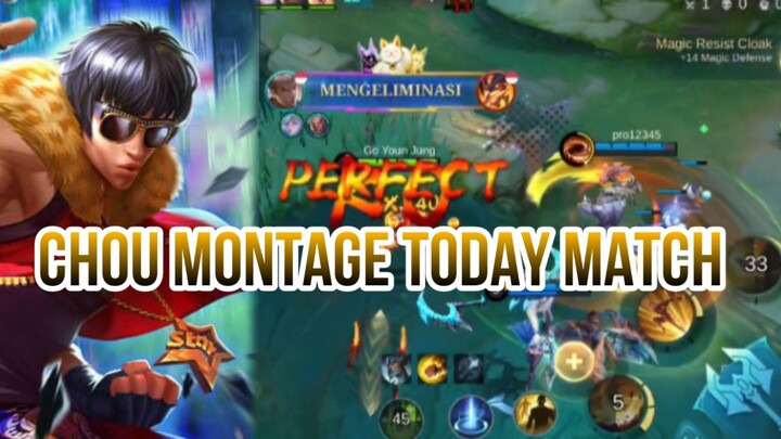 CHOU MONTAGE TODAY MATCH
