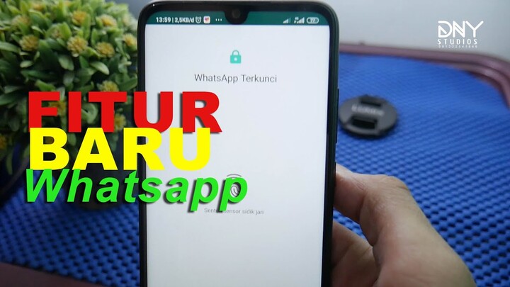 Fitur Baru Whatsapp !!!! Finggerprint Lock atau Sidik Jari untuk Whatsapp