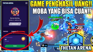 CARA MENDAPATKAN UANG DI GAME THETAN ARENA | CARA CONNECT KE TRUST WALLET & WITHDRAW