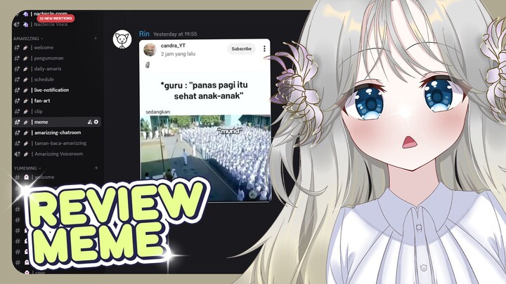 【2025.11.11】AYO KITA CEK SELERA HUMORNYA AMARIZZING DI DISCORD【REVIEW ARCHIVE】