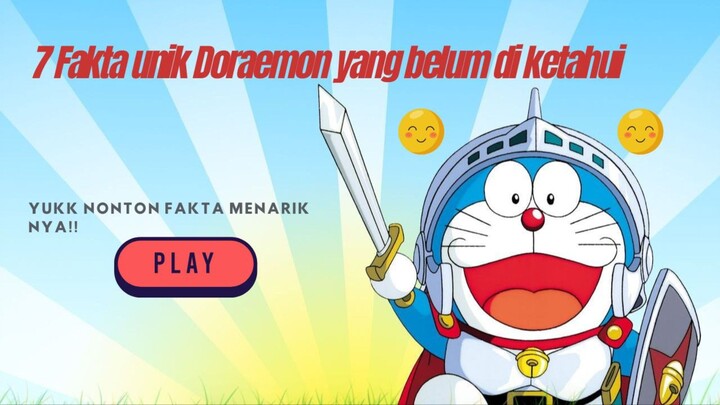 7 Fakta Unik Doraemon Yang Mungkin Belum di Ketahui ☺️