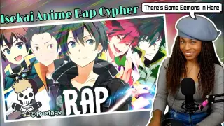 What does this mean? ISEKAI ANIME RAP CYPHER | Reaction @RUSTAGE
