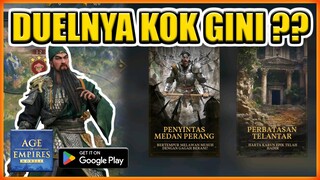 DUELNYA KOK GINI ?? FITUR PERTEMPURAN HERO AGE OF EMPIRES MOBILE