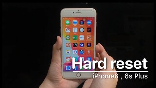 วิธี Hard Reset บังคับรีเซ็ต iPhone 6, 6 Plus, 6s, 6s Plus | How to