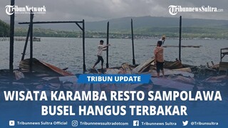 Video Viral Karamba Resto Sampolawa Buton Selatan Sultra Hangus Terbakar, Diresmikan Februari 2024