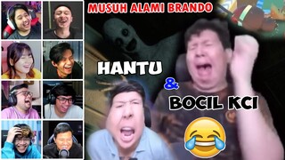 REAKSI NGAKAK YOUTUBER SAAT MELIHAT WINDAH DI JUMPSCARE DAN DIKERJAIN BOCIL KCI