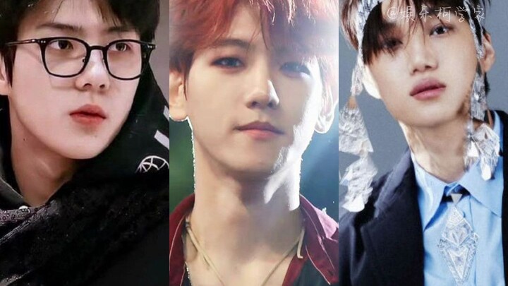 Some people go to work just to pay off their debts #Byun Baekhyun#Oh Sehun#Kim Jongin