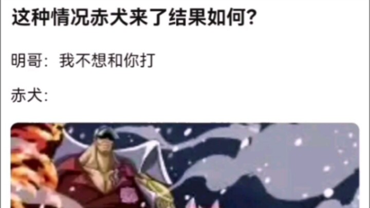 这种情况赤犬来了结果如何？.K吧热议