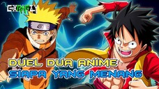 Ketika Dua Anime Populer Saling Bertarung❗Naruto VS Luffy⁉️🤔