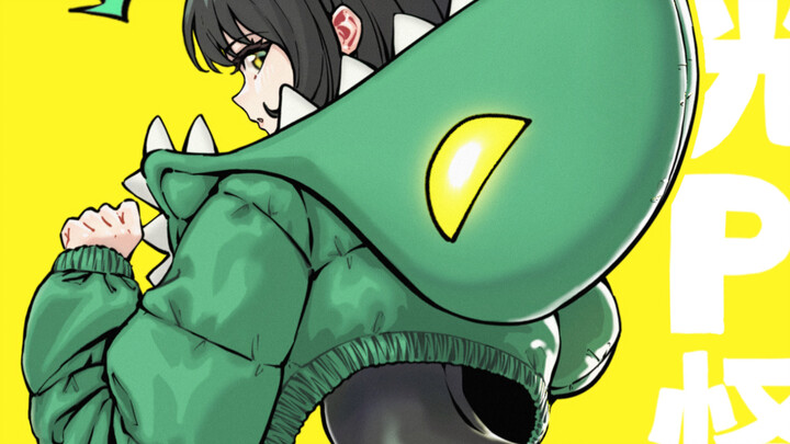 《蜡笔小新》屁屁怪兽作画