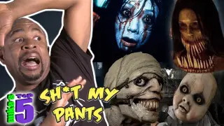 5 Ghost Videos That Will SCARE You SILLY REACTION!