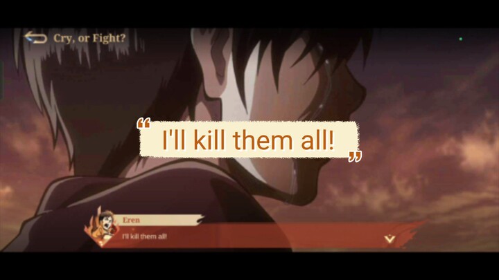 Eren's Resolution, MLBB x Attack on Titans