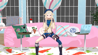【自制/MMD】当HINA玩起了阴游