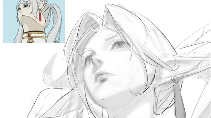 I tried drawing Fern in my own preferred style.