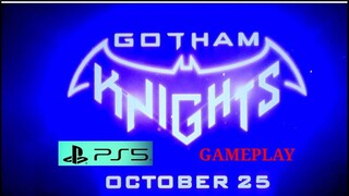 GOTHAM KNIGHTS PS5 GAMEPLAY TRAILER