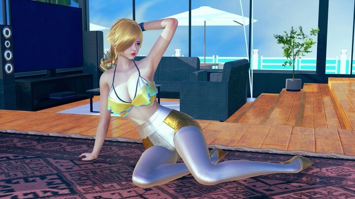 Evelyn serves as the mentor for Buffy's girl group, dancing and teaching on stage