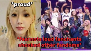SAKURA said that LE SSERAFIM members were shocked to the loud fanchants of FEARNOTS