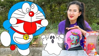Changcady chiến thắng bóng ma kỳ lạ, giải cứu Doraemon đáng yêu