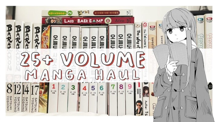 may manga haul | 25+ VOLUMES