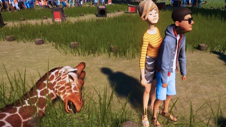 [Let's Game It Out Raw Footage] I Built an Inhumane Zoo with No Way Out—Planet Zoo