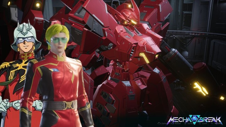 Jadi Red Comet di Mecha BREAK