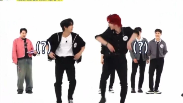 【ZB1韩维辰×Ricky】轻轻的又兑了~一起跳Guilty但是有点搞笑