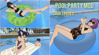 Yandere Simulator - Pool Party Mod by Monsterette ( Short Poses )