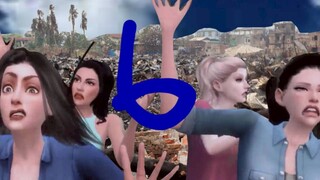 teletubbies escape the tsunami action disaster movie 2055