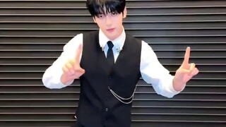 Let's make way! Here comes the top star! Choi Soo Bin's soobcifer version of Lucifer cha! Also caugh