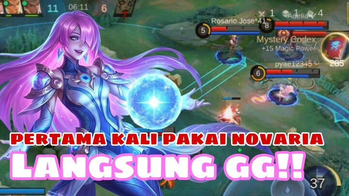 PERTAMA KALI PAKAI NOVARIA - LANGSUNG GG!!🔥
