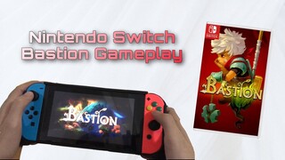 Bastion Nintendo Switch Gameplay Handheld