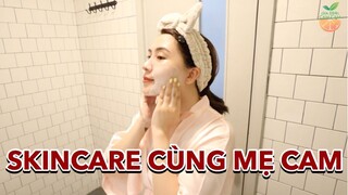 Mẹ Cam Skincare thế nào khi đi du lịch | Giveaway Vlog 113