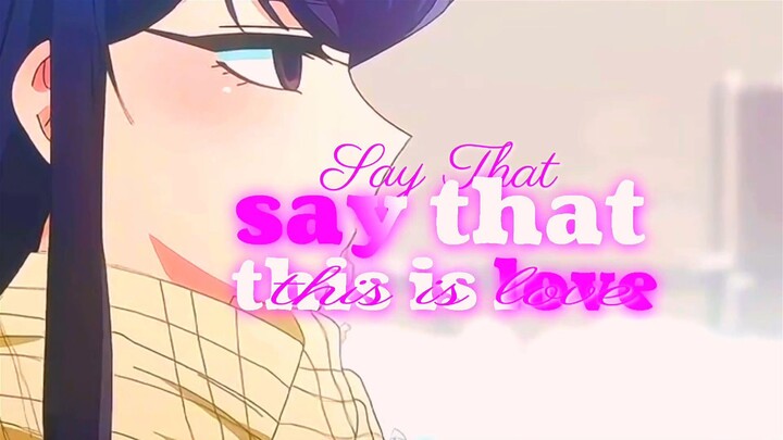 Komi - san (AMV - Space style)