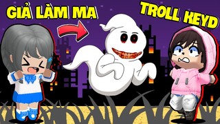 MẶP DORAM GIẢ LÀM MA TROLL KEYD VÌ TỨC GIẬN KEYD ĂN CẮP HẾT ĐỒ ĂN NHÀ MÌNH TRONG MINI WORLD