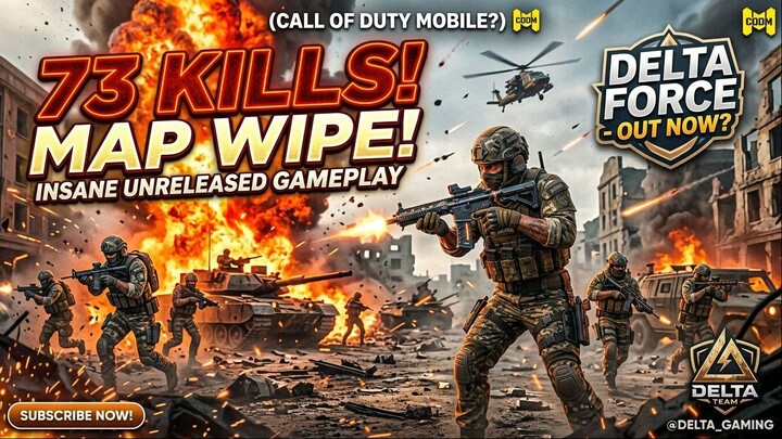 CRAZY 73 KILLS RECORD! Delta Force Gameplay is Out of Control
