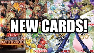 YUGI"S NEW DECK! Yu-Gi-Oh! Legacy of Destruction Cards!