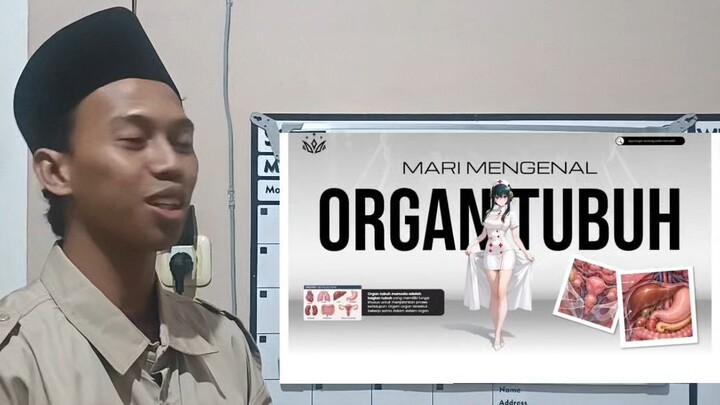 Belajar Organ tubuh bersama yor spy x family