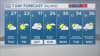 NEWS CENTER Maine Weather Video Forecast