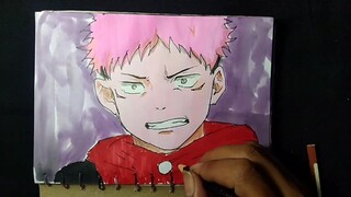 how to draw yuji itadori💥💥💥