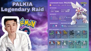 Legendary Raid PALKIA xuất hiện - Thông tin về PKM này và cách đánh thắng PALKIA huyền thoại!