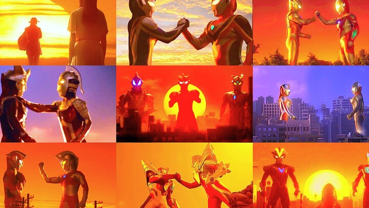 Ultraman đang rời khỏi Trái đất! Khi chia tay con người trong nước mắt dưới ánh hoàng hôn, bạn nhớ a