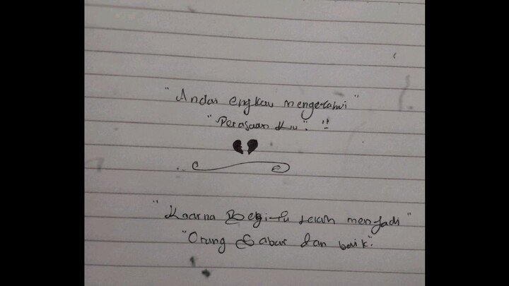 tetap jadilah orang baik