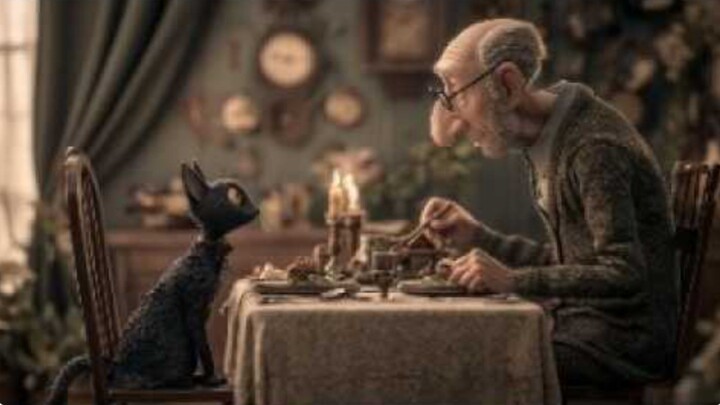 The Cat Who Grew Old With Him | Three-Quarter Town