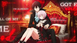 Anime Vanitas no karte MC ini seorang pangeran yg sebagai vampir dia menyamar🔥😱( Lycris x AMV)#