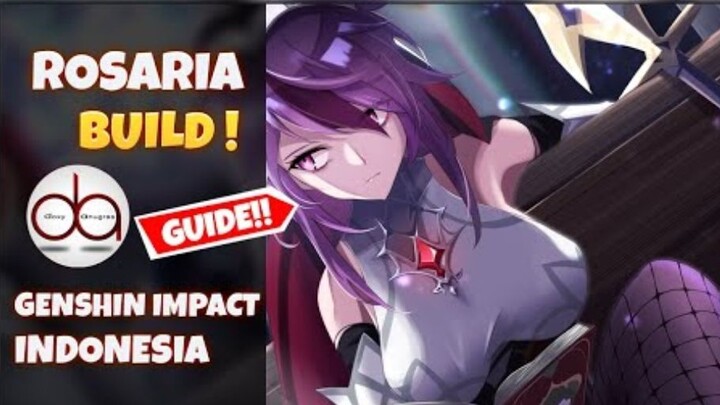 Build Rosaria (Weapon, Artefak, Konstelasi) - Genshin Impact Indonesia