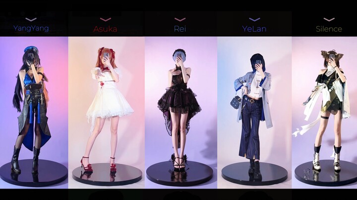 كوسبلاي لبعض زوجاتي من عالم الأنمي